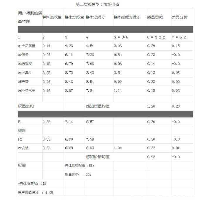 十大消費者研究模型